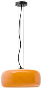 Narancssárga LED függőlámpa üveg búrával ø 38 cm Reig – Kave Home
