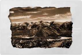 Poszterek 60x40 Tátra Lengyel hegyek Kilátás