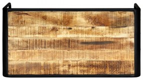 tömör mangófa étkezőasztal 118 x 60 x 76 cm