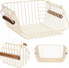 Univerzális drótkosár fürdőszoba konyhához fogantyúkkal