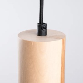 Sollux SL.1322 - Csillár zsinóron FANO 1xE27/15W/230V átm. 34 cm fekete