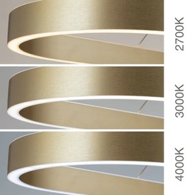 Orion - LED csillár kábelen CARRARA LED/80W/230V 2700/3000/4000K arany