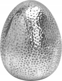 Ezüst tojás dombornyomott kicsi