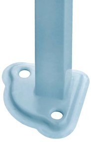 antracitszürke összecsukható rendezvénysátor oldalfalakkal 3x6m