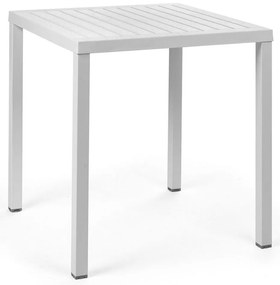 CUBE 70x70 kerti asztal, bianco