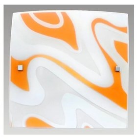 PREZENT 1387 - ORIX mennyezeti lámpa 2xE27/60W narancs