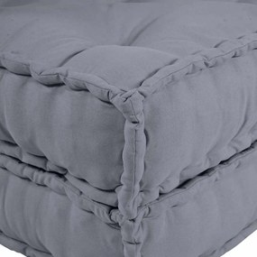 Párna 2 pcs Szürke 70 x 70 x 36 cm Poliészter