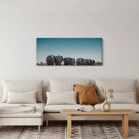 Kép - Elefántok indulása (120x50 cm)