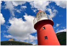 Poszterek 185x125 Piros világítótorony