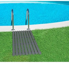 WENKO 22948100-Lábtörlő BELTÉRI & KÜLTÉRI 50x80 cm szürke