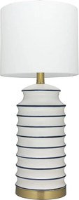 Cosmolight COASTAL T01026BR-WH Asztali lámpa 1x40W/E27 IP20