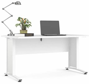 Fehér PRIMA OFFICE íróasztal fiók nélkül 80400