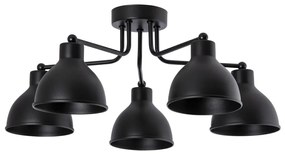 Felületre szerelhető csillár 5xE27/60W/230V