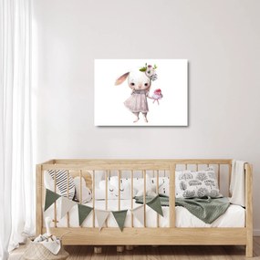 Üveg kép - Akvarell állatka N⁰1 (70x50 cm)