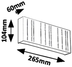 Rabalux 8874 - LED Kültéri fali lámpa MARIBOR LED/12W/230V IP65