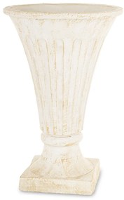 Evora design Váza cement bézs 32x21x21 cm