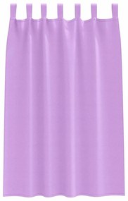 Függönyök függönyökkel 2 pcs Lila 175x140cm Poliészter