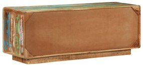 tömör újrahasznosított fa TV-szekrény 110 x 30 x 40 cm