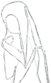 Világító Betlehemi Jelenet 550 LED-del Sokszínű 112 x 72 cm PVC