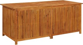 vidaXL tömör akácfa kerti tárolóláda 175 x 80 x 75 cm