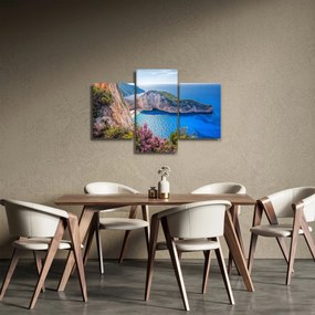 Kép - Navagio strand, Görögország (90x60 cm)