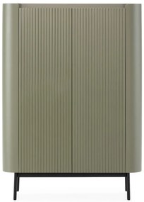 Zöld szekrény 100x140x40 cm Willa – MOME