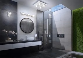 Osram - LED fürdőszobai mennyezeti lámpatest ORBIS FLAME 4xLED/5,5W/230V IP44 fehér