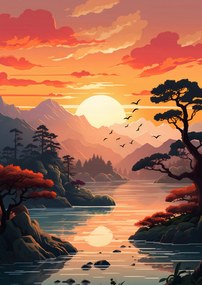 Poszter 29,7x42cm Arany Nyugat