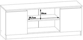 TV asztal Dariel (szonoma tölgy). 1068867