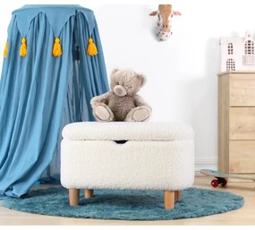 Puff PIXI 37x61 cm fehér