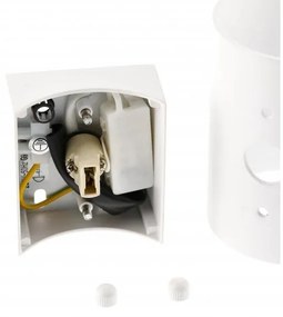 Lámpa Fali lámpatest CAMPIONE II, G9, IP20, max. 40W, IP20, max. 250V, 50/60 Hz, kör, fehér