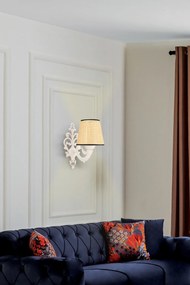 Lily Coral - Natural, White