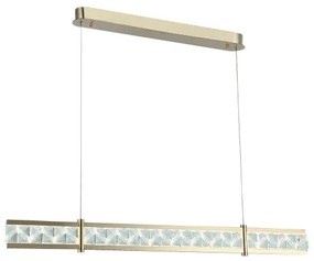 LED fényerőszabályozható kábelre függesztett csillár ENRIQUE LED/20W/230V 3000-6000K +távirányító