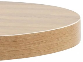 világosbarna MDF bisztróasztal 50 cm