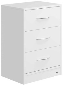 Casaria® Eloise éjjeliszekrény 54x39x28 cm - fehér