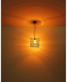 Globo 15640H - TILLY kábelen függesztett függőlámpa 1xE27/60W/230V fekete