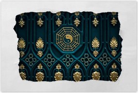 Poszterek 90x60 Absztrakt Arany harmónia