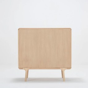 Fawn tömör tölgyfa komód 3 fiókkal - Gazzda