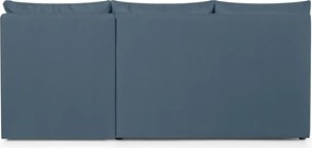 TOMI Háromszemélyes kinyitható sarokkanapé Krém