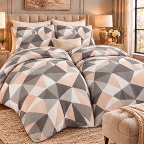 Dalia Flanel ágyneműhuzat TiaHome - 1x Párna 90x70cm, 1x Paplan 140x200cm