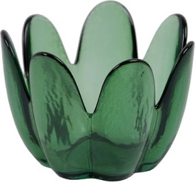 Brotes zöld újrahasznosított üvegtál - Ego Dekor