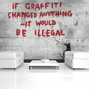 Fotótapéta - Graffiti felirat (152,5x104 cm)