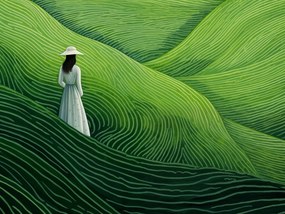 Poszter 80x60cm Átjáró a végtelen mezőkön