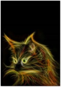 Poszterek 70x100 A földöntúli macska
