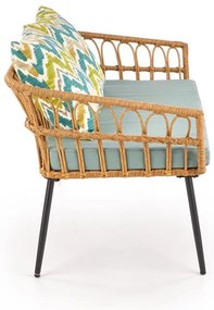 Rattan dupla fotel LIERNE 2S
