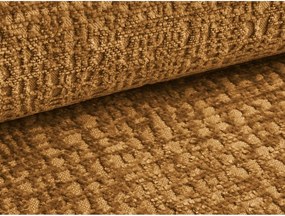 Narancssárga kinyitható-tárolóhelyes kanapé 238 cm Kalena – Makamii