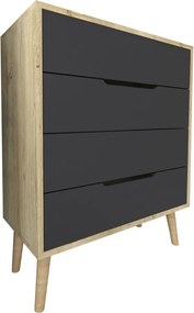 Flora - Sapphire Oak, Anthracite