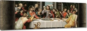 Vászonkép 90x30 Jézus utolsó vacsorája