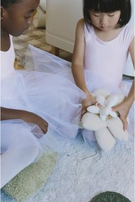 Világosszürke pamut gyerek játszószőnyeg 130x170 cm Swan Lake – Lorena Canals