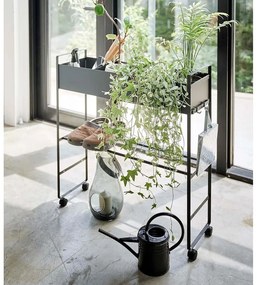 Fekete fém gyerek cipőtartó 74,5x74,5x22 cm Tower – YAMAZAKI